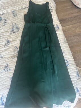 Women’s Dark Green Sleeveless Maxi Dress